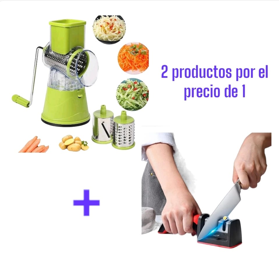 MOLINO DE VEGETALES + AFILADOR DE CHUCHI